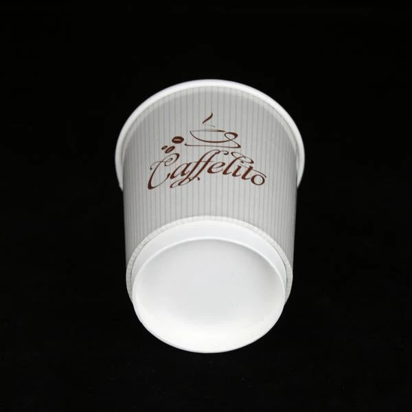 8/12/16/22 Oz Coffee Cups with Lids, Double Wall Paper Coffee Cups, Disposable Double Wall Coffee Paper Cup with Lid