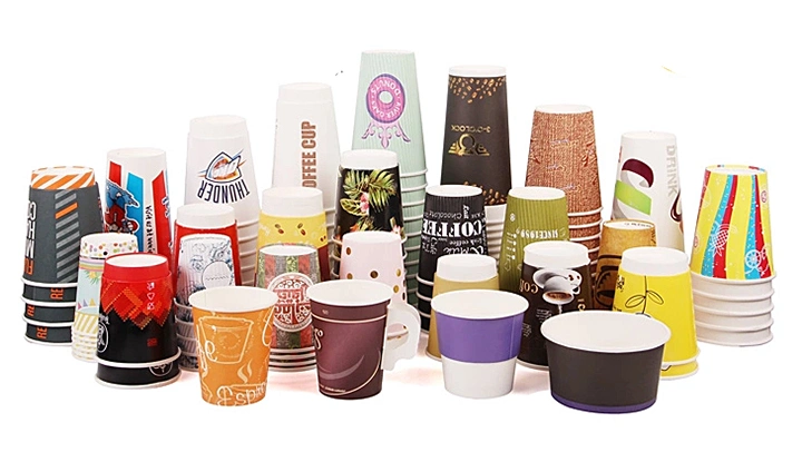 Eco-Friendly Disposable Kraft Paper Bowl Packaging Cup Bag Take Away Salad Bowl with Lid