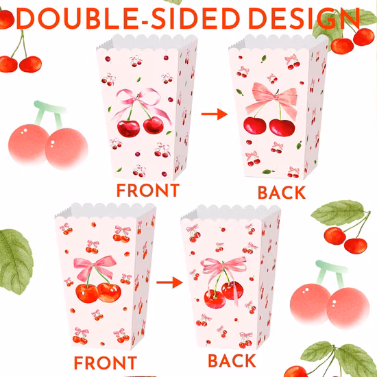 Ведро для бумажного стаканчика для попкорна на заказ на 32 унции, 46 унций, 64 унции, 85 унций, 130 унций